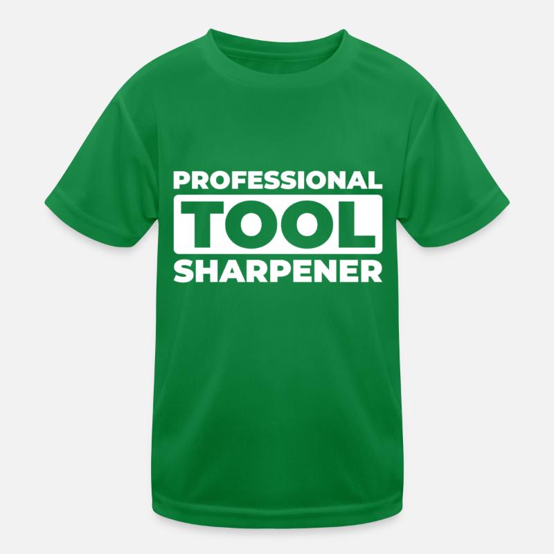Tool grinder Kids Functional T-Shirt