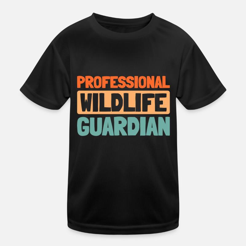 Wilderness Officer Gamekeeper Kids Functional T-Shirt