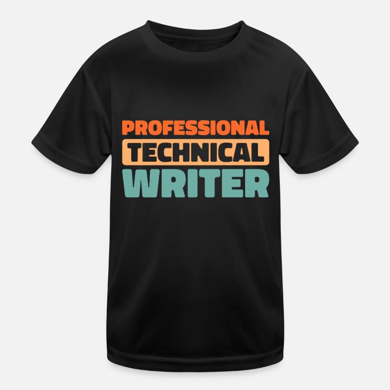 Technischer Redakteur Kinder Funktions-T-Shirt