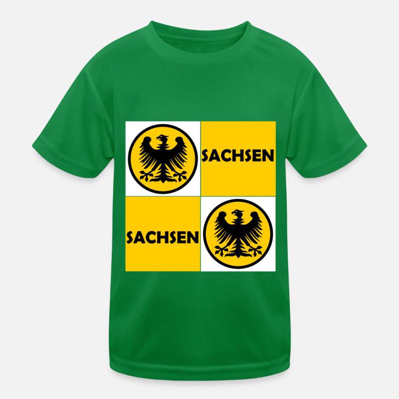 Der Sachse Kinder Funktions-T-Shirt
