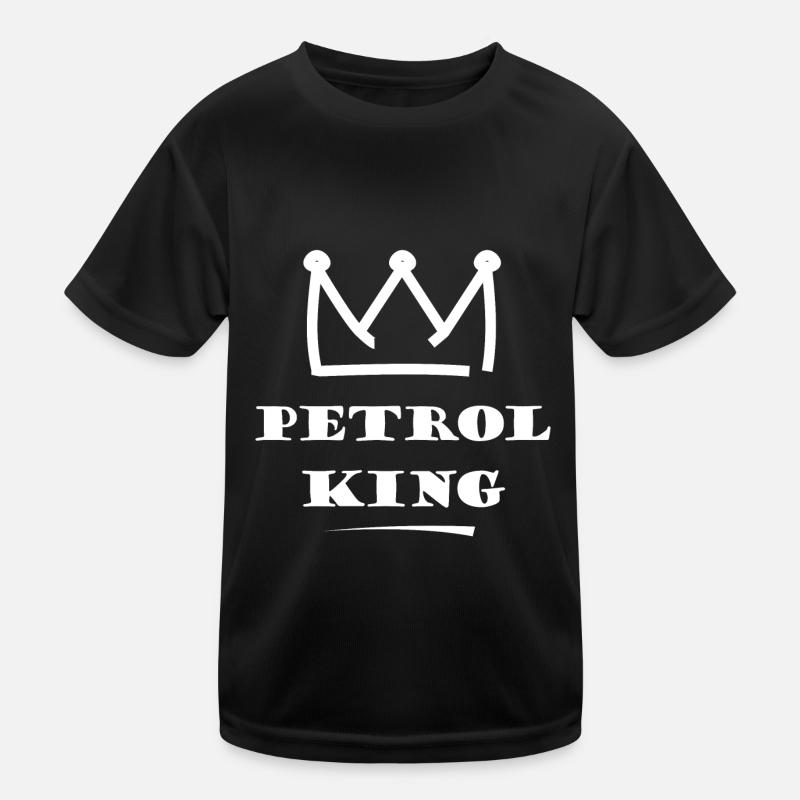 Gasoline King Kids Functional T-Shirt