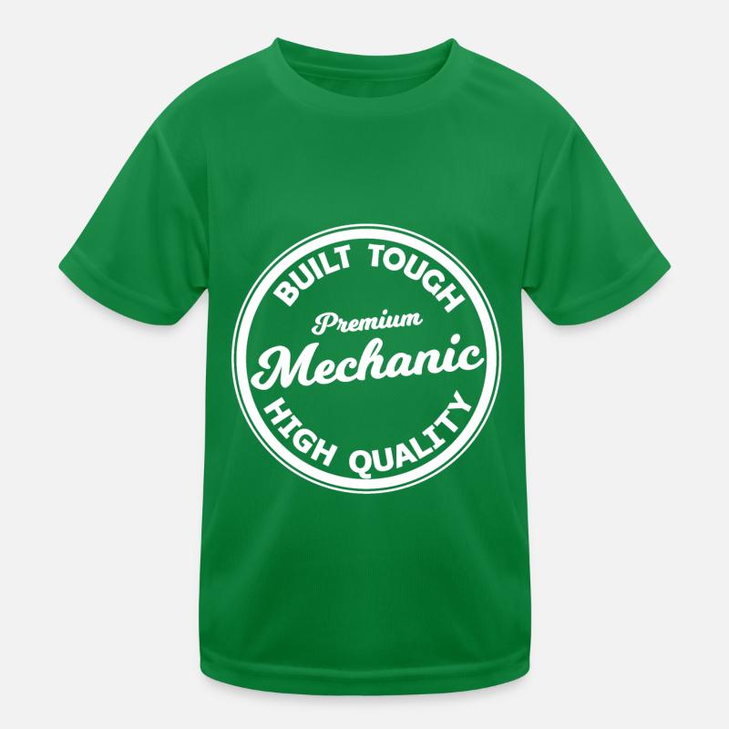 Best Mechanic Kids Functional T-Shirt