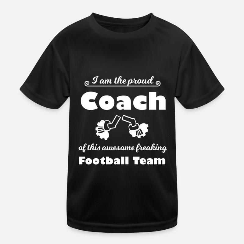 Der beste Trainer - Kinder Funktions-T-Shirt - Schwarz