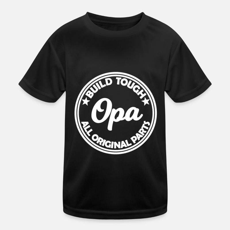 Bester Opa Kinder Funktions-T-Shirt