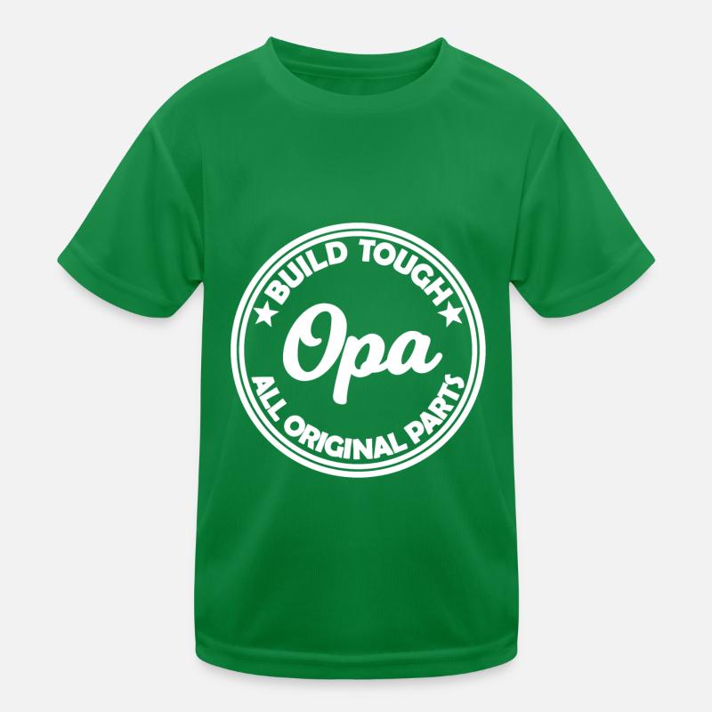 Bester Opa Kinder Funktions-T-Shirt