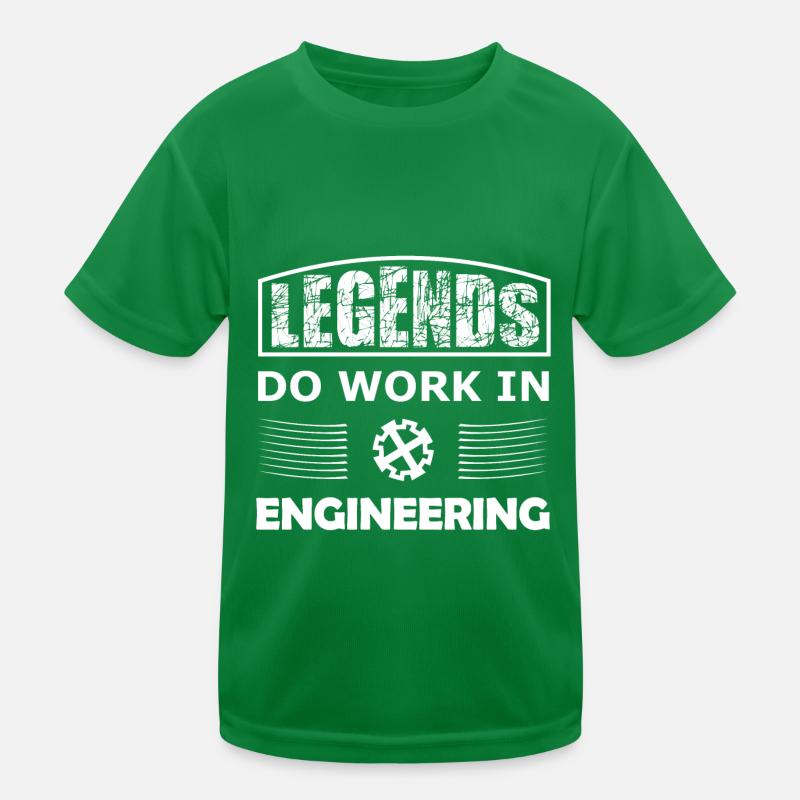 Engineer Legends Kids Functional T-Shirt