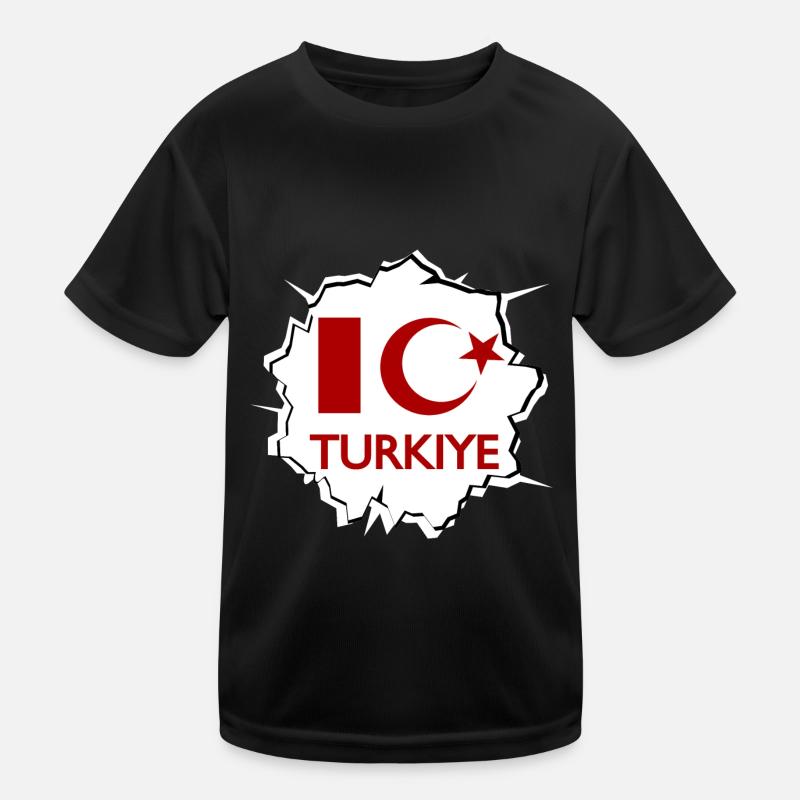 Turkey Love Kids Functional T-Shirt