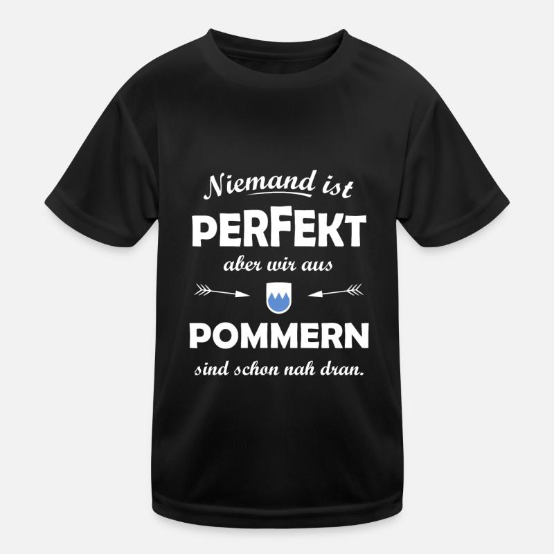 Die Provinz Pommern Kinder Funktions-T-Shirt