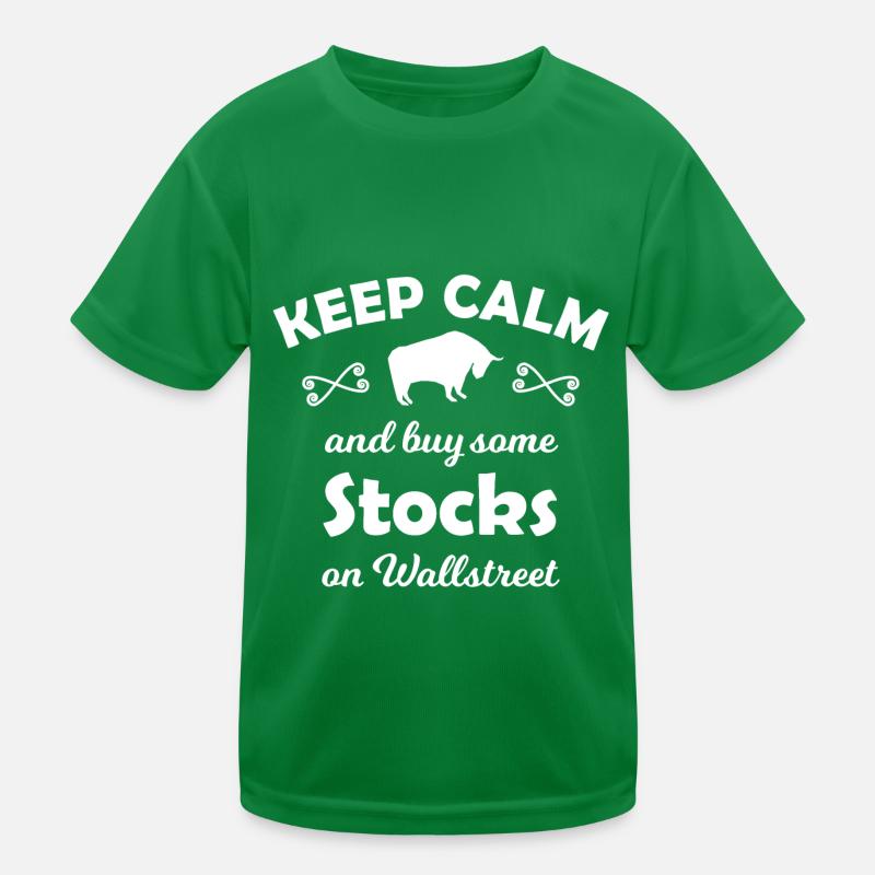 Le trader boursier T-shirt sport Enfant