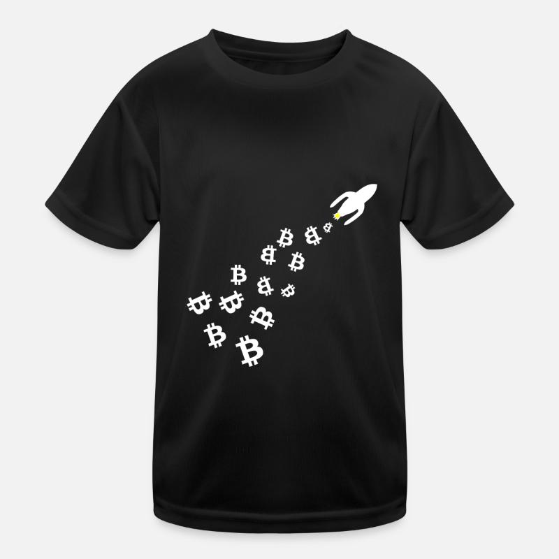 MIt Coins ins All Kinder Funktions-T-Shirt