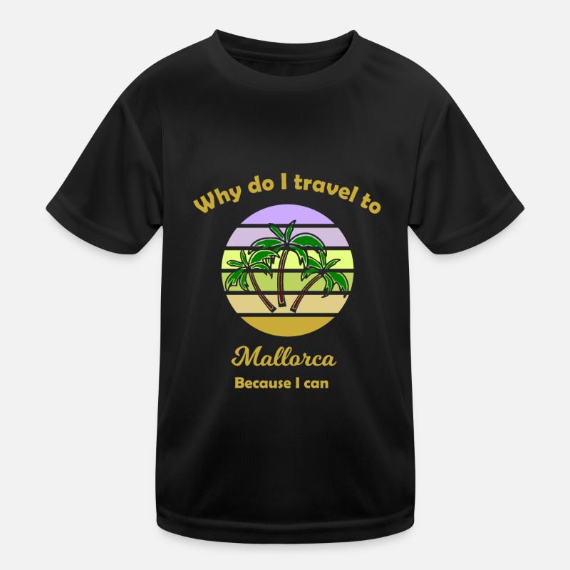 Voyage à Majorque T-shirt sport Enfant