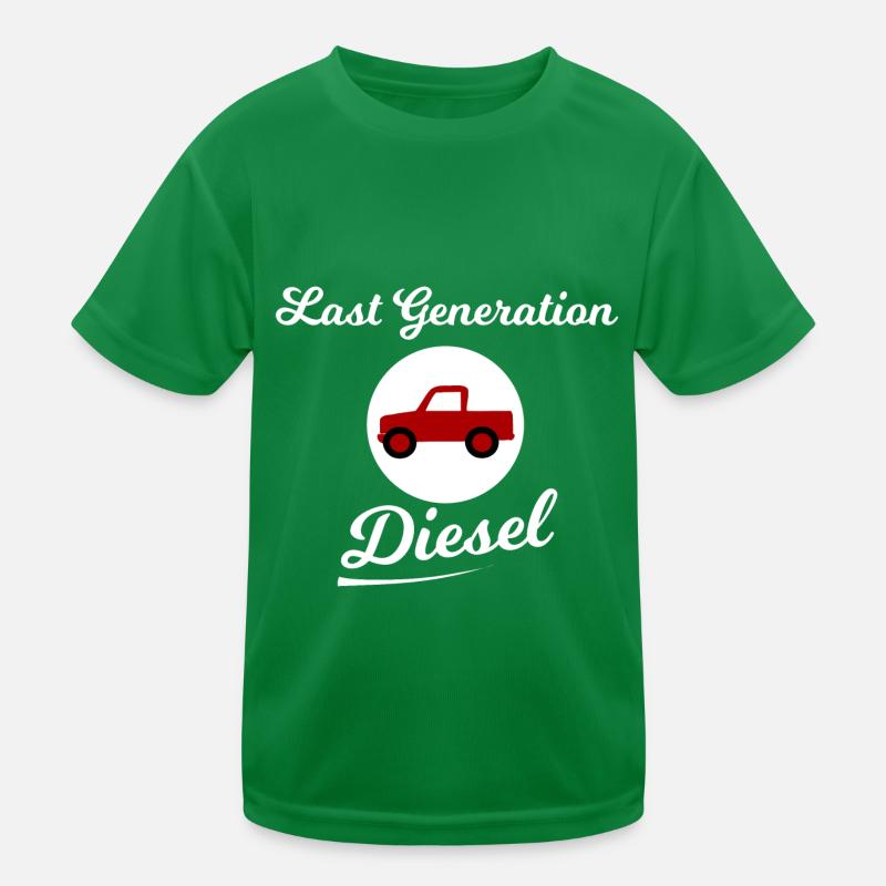 The very last diesel vehicles Kids Functional T-Shirt