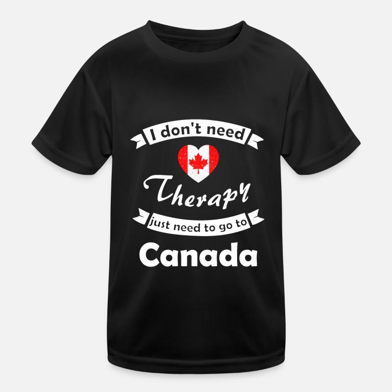Der Kanada Tourist Kinder Funktions-T-Shirt