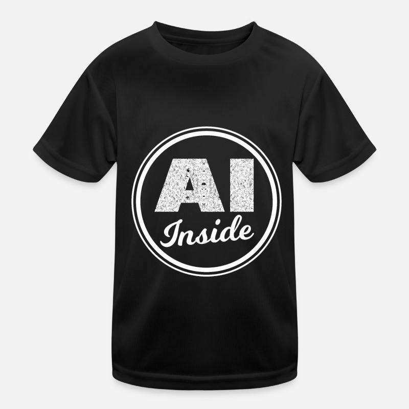 Informatique et intelligence T-shirt sport Enfant