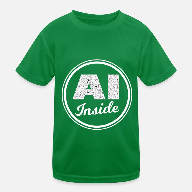 Computer und Intelligenz Kinder Funktions-T-Shirt