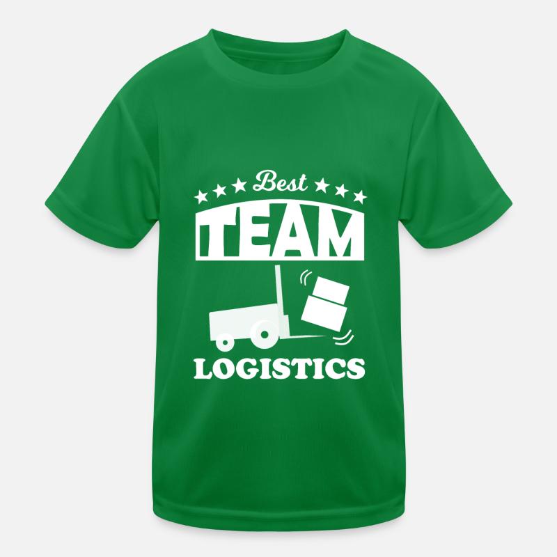 Das beste Logistikteam Kinder Funktions-T-Shirt