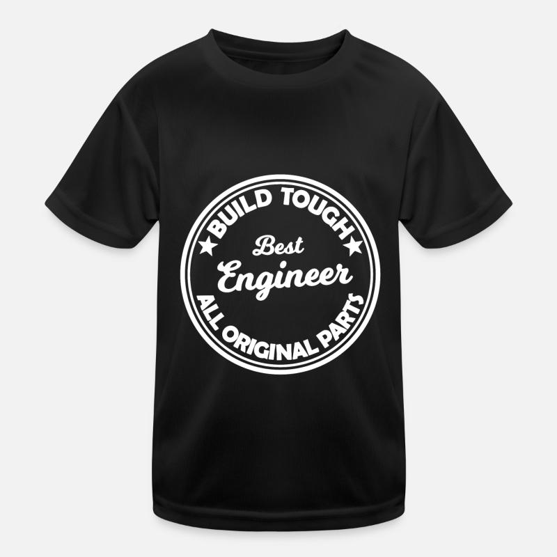 Cooler Ingenieur Kinder Funktions-T-Shirt