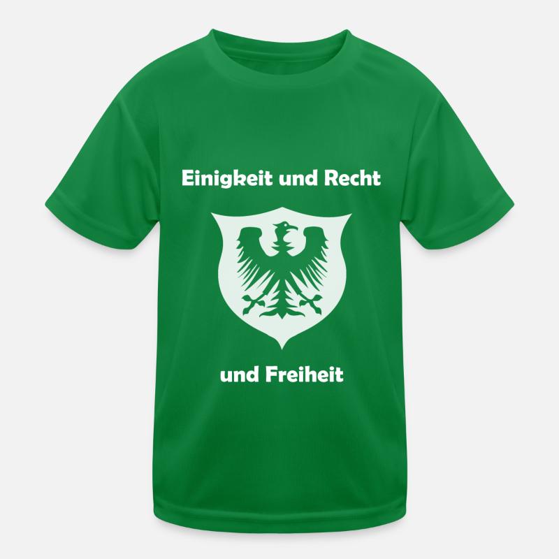 Die deutschen Werte Kinder Funktions-T-Shirt