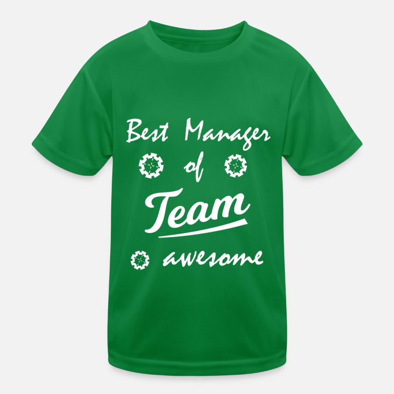 The Team Manager Kids Functional T-Shirt