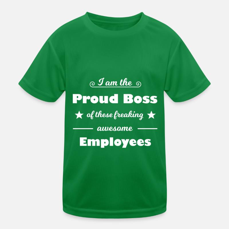 The Best Funny Managers Kids Functional T-Shirt