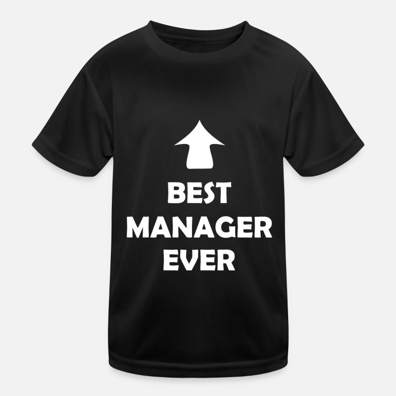 Der Chef in der Firma Kinder Funktions-T-Shirt