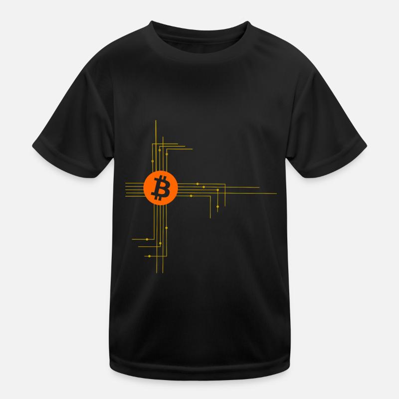 Das neue Bitcoin Netzwerk Kinder Funktions-T-Shirt