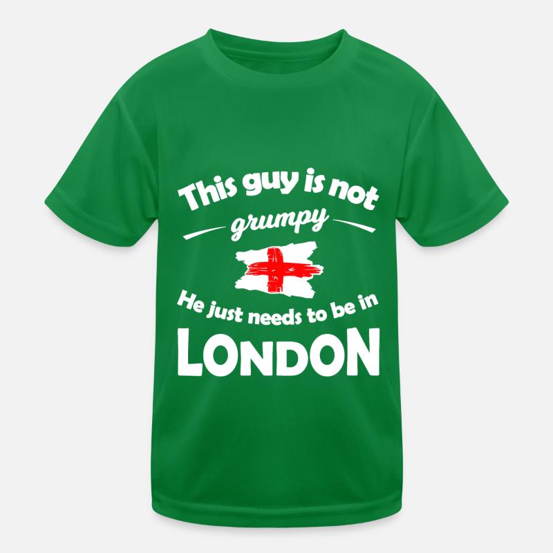 Holidays in London Kids Functional T-Shirt