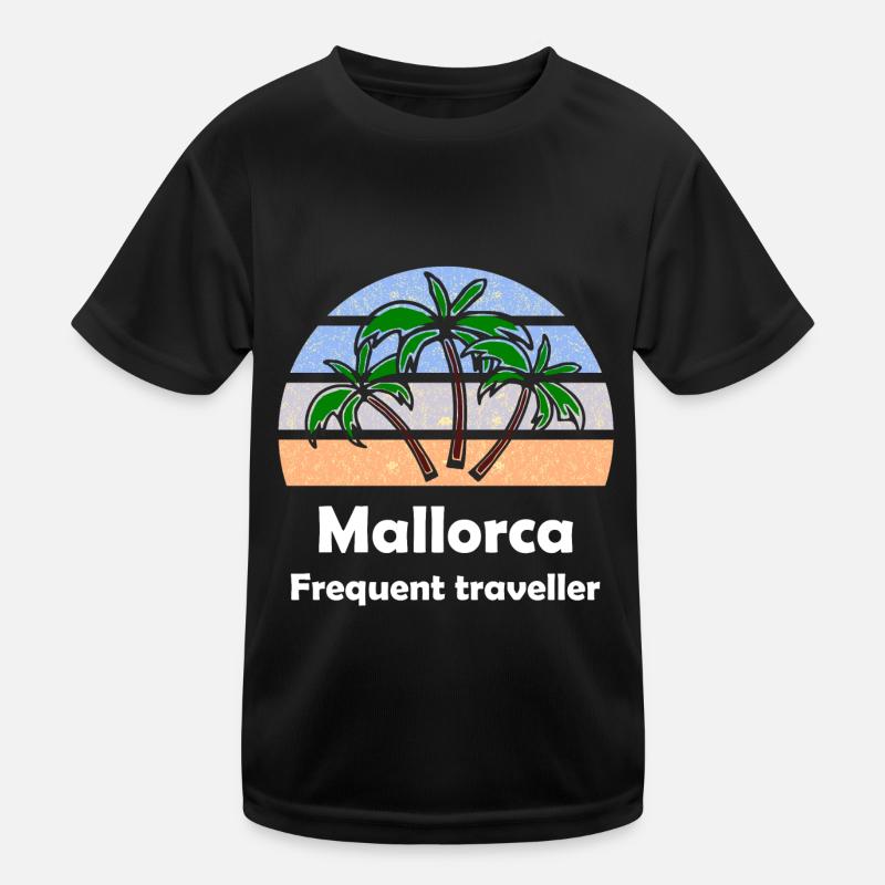 Sommer auf den Balearen Kinder Funktions-T-Shirt