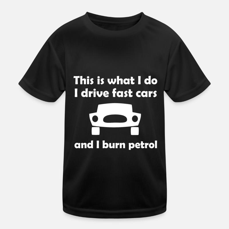 Die Autofahrer Freunde Kinder Funktions-T-Shirt