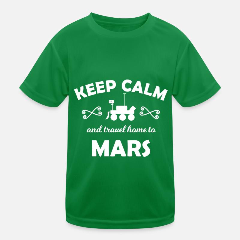 Foyer de la planète Mars T-shirt sport Enfant