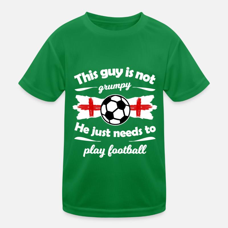 Die England Fans Kinder Funktions-T-Shirt