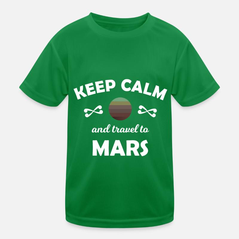 Space and Space Mission Kids Functional T-Shirt