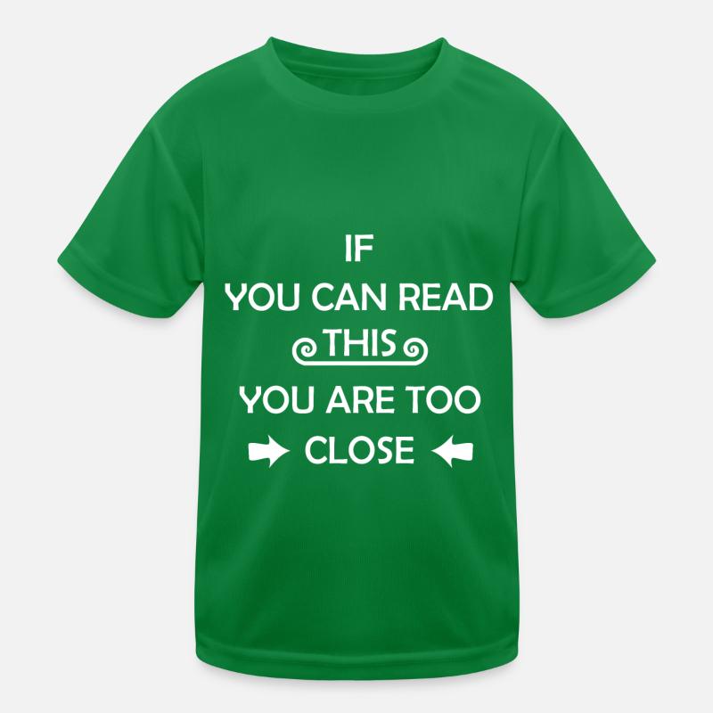 Coole Sprüche Distanz Kinder Funktions-T-Shirt