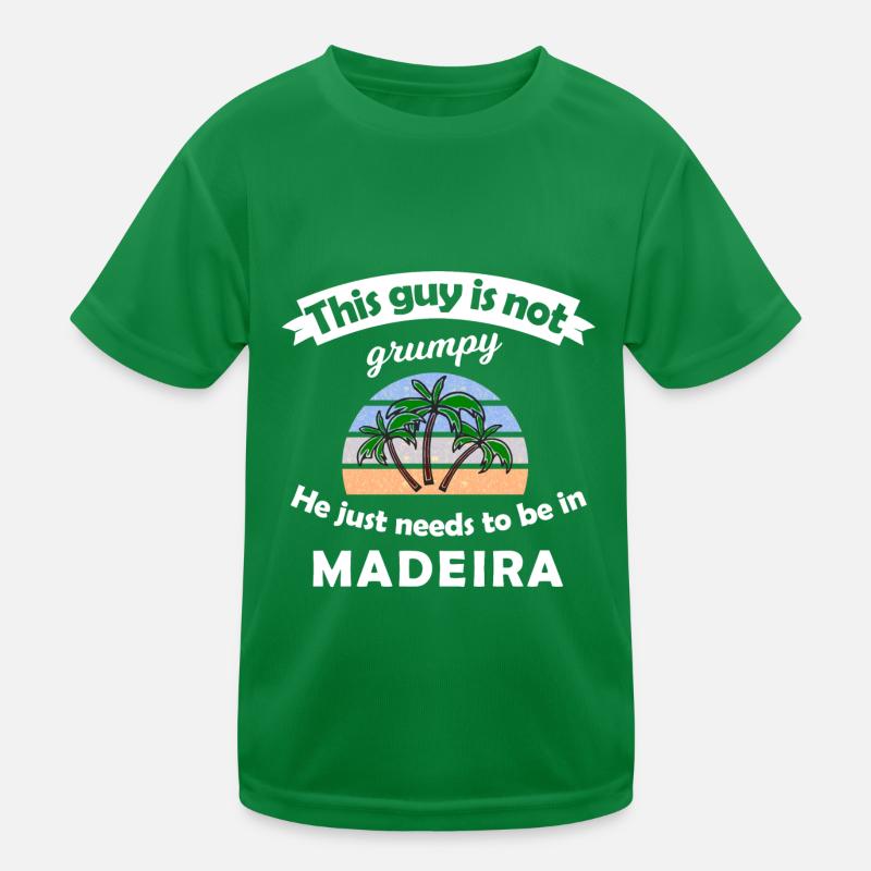 Vacances à Madère T-shirt sport Enfant