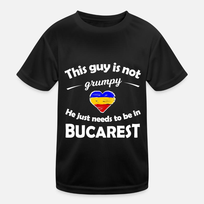 Die Heimat Bukarest Kinder Funktions-T-Shirt