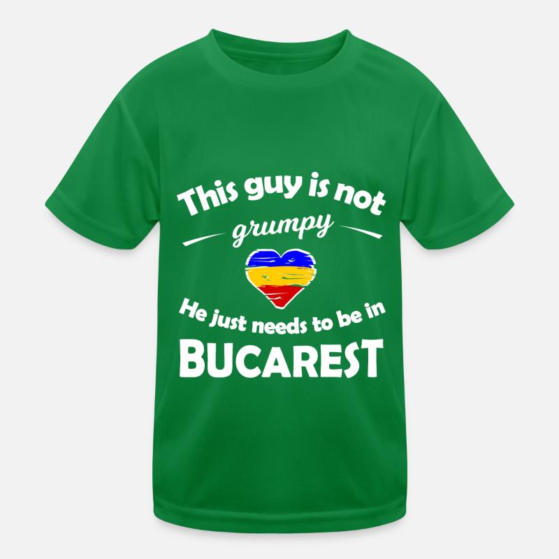 Die Heimat Bukarest Kinder Funktions-T-Shirt