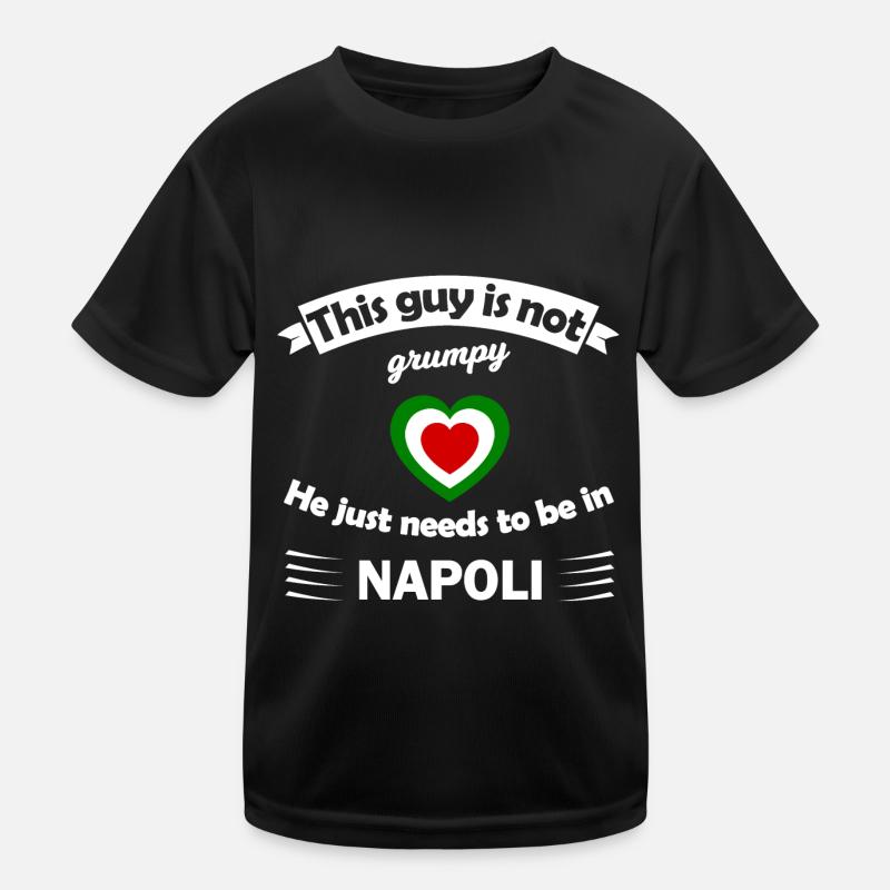 Homesick for Naples Kids Functional T-Shirt