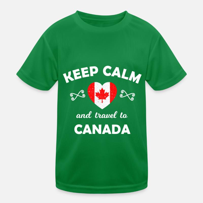 The trip to Canada Kids Functional T-Shirt