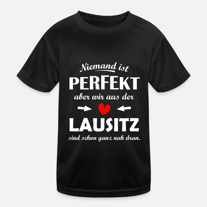 Die Lausitz in Brandenburg Kinder Funktions-T-Shirt