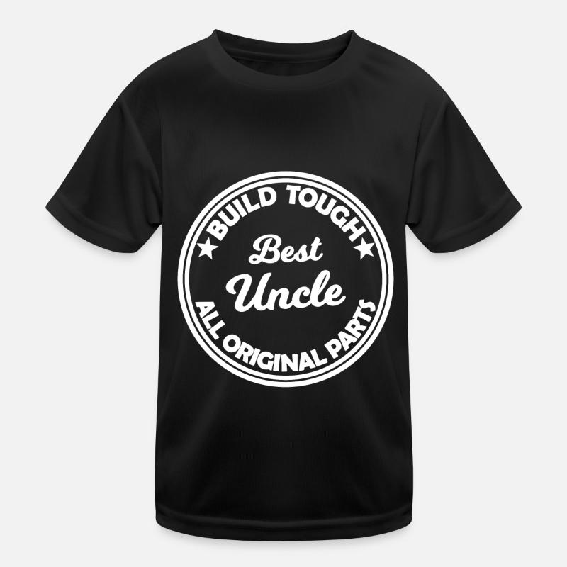 Der coole Onkel Kinder Funktions-T-Shirt
