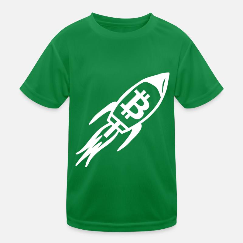 Now Bitcoin is taking off Kids Functional T-Shirt