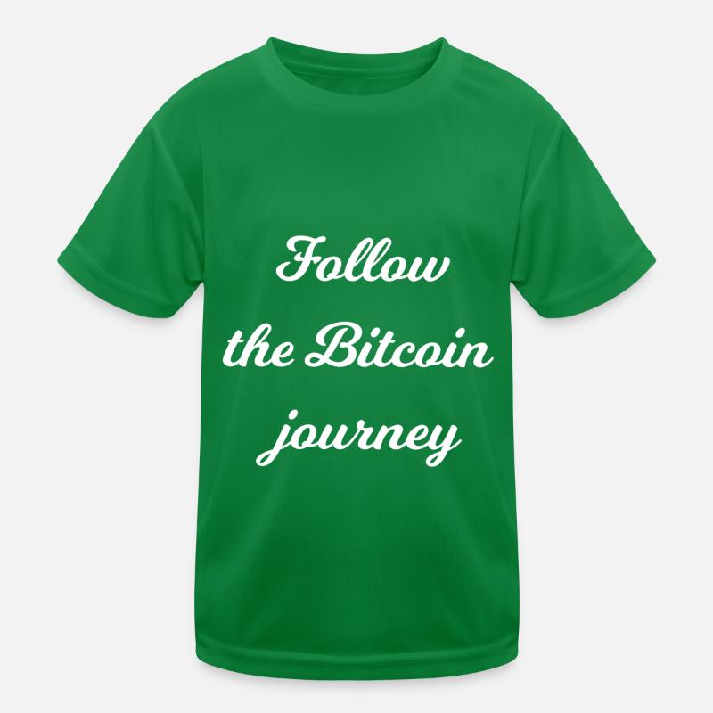 Le parcours du bitcoin T-shirt sport Enfant