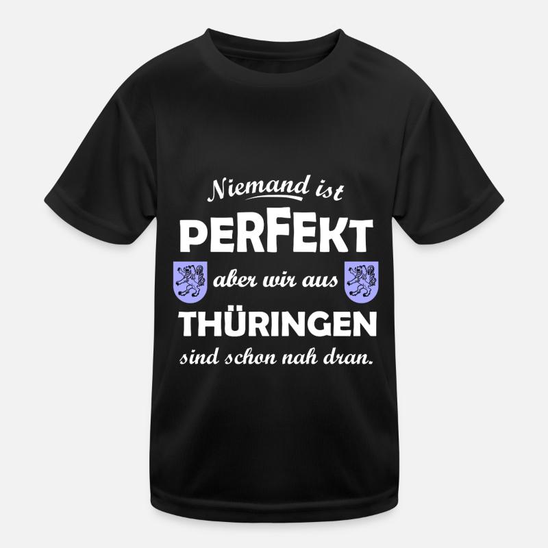 Thuringia in the east Kids Functional T-Shirt