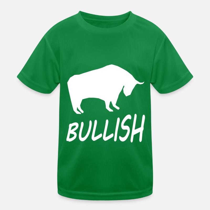 Aktien und Geld Kinder Funktions-T-Shirt