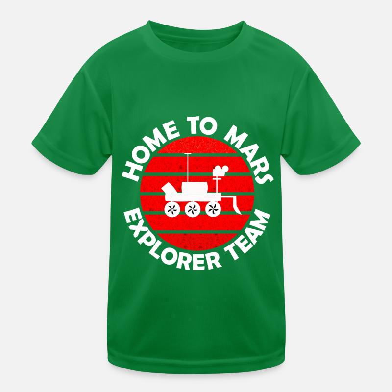 Die Mars Entdeckung Kinder Funktions-T-Shirt
