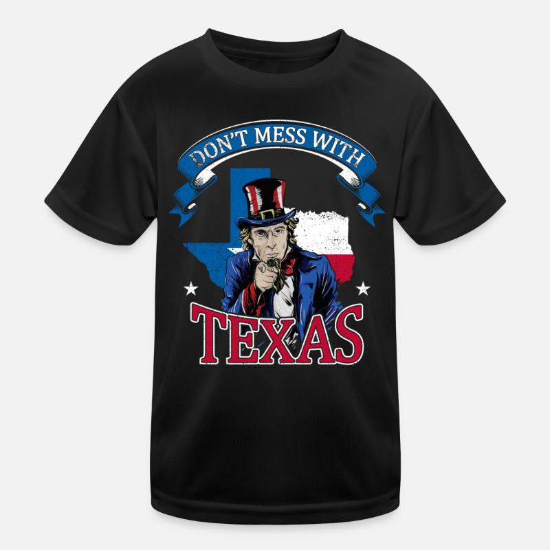 Dont Mess With Texas Kinder Funktions-T-Shirt