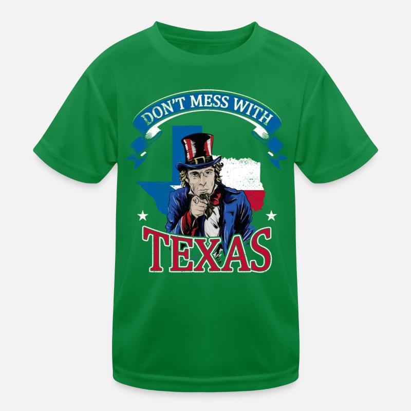 Dont Mess With Texas Kinder Funktions-T-Shirt