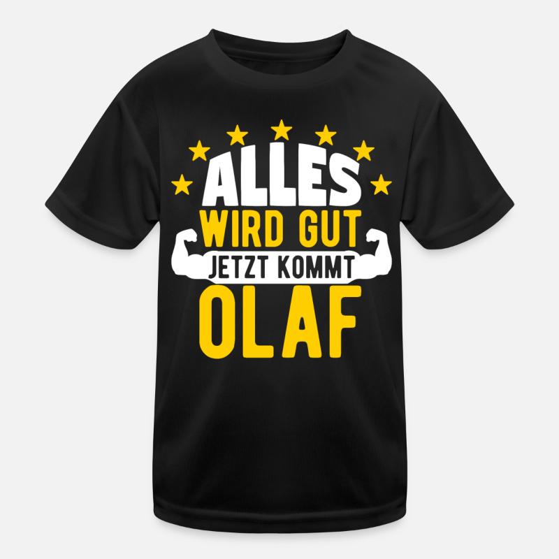 Olaf - Alles wird gut jetzt kommt Olaf Kinder Funktions-T-Shirt