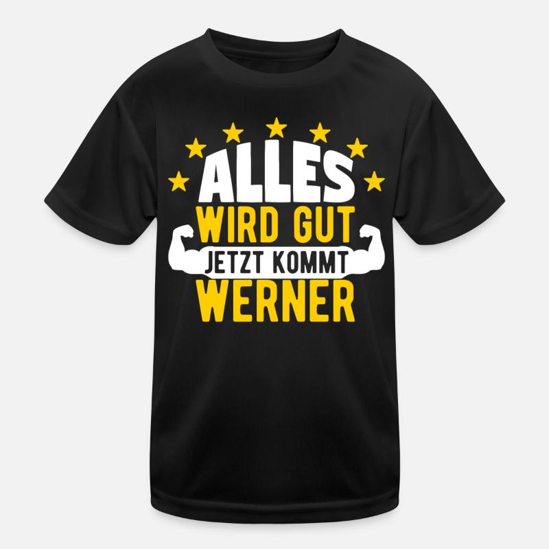 Werner - Alles wird gut jetzt kommt Werner Kinder Funktions-T-Shirt