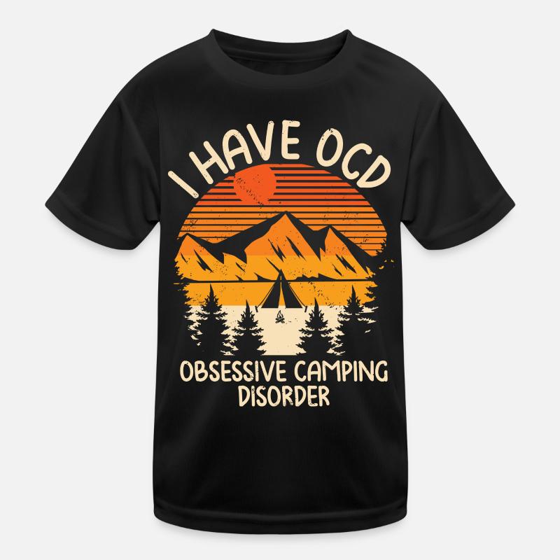 Camping T-shirt sport Enfant
